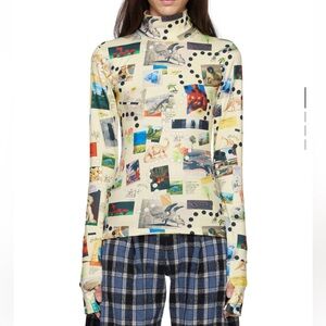 KIJUN Collage Turtleneck